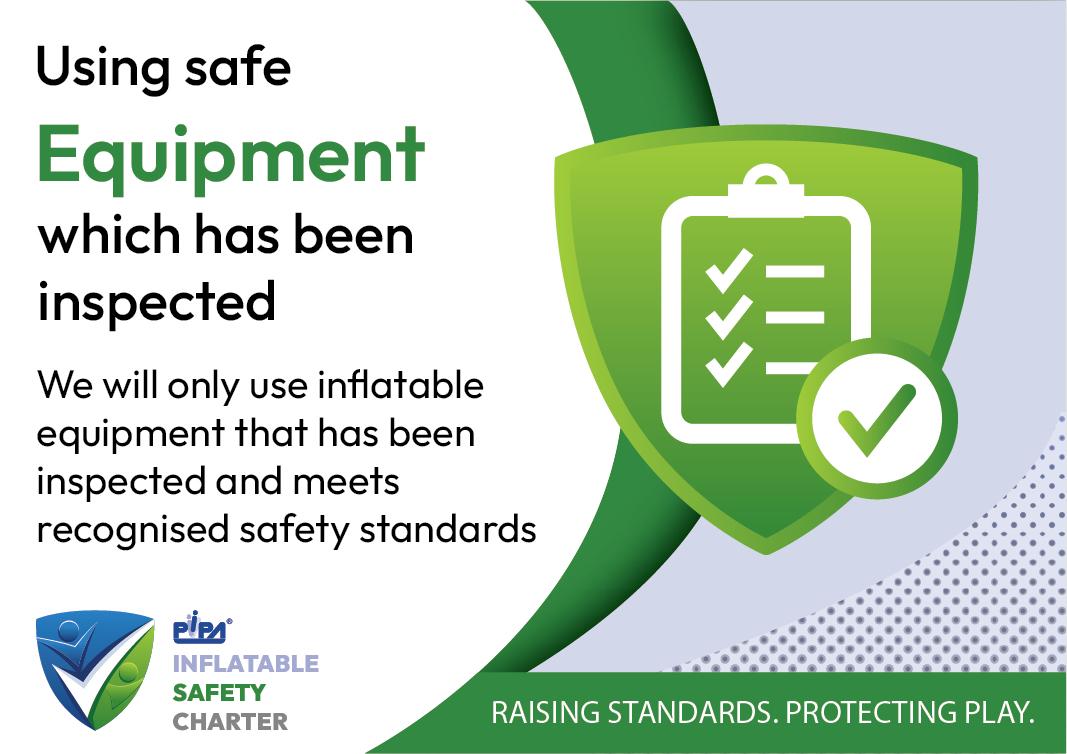 PIPA Inflatable Safety Charter - Equipment